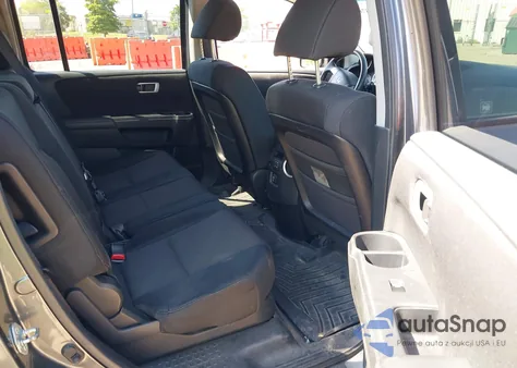 2010 Honda Pilot Lx from USA, damaged, VIN 5FNYF4H29AB023861